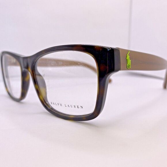 Ralph Lauren Eyeglasses Frame Authentic RL 6118 5003 52 [] 17 145 MM Tortoise - Picture 1 of 9